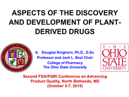 02-FDA-PQRI Symp Oct