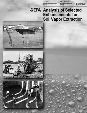 Analysis of Selected Enhancements for Soil Vapor Extraction CONTENTS