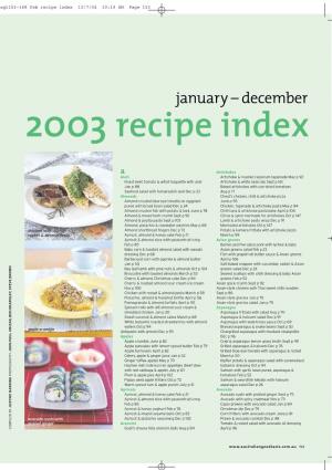 Agt153-168 Feb Recipe Index 13/7/04 10:19 AM Page 153