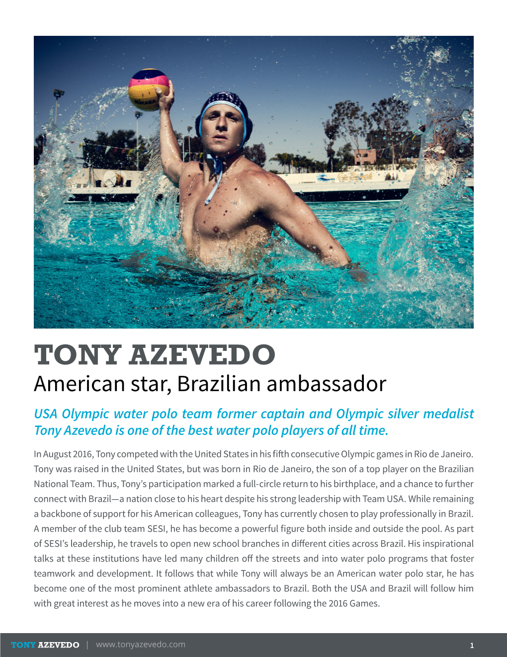 Contact Tony Azevedo