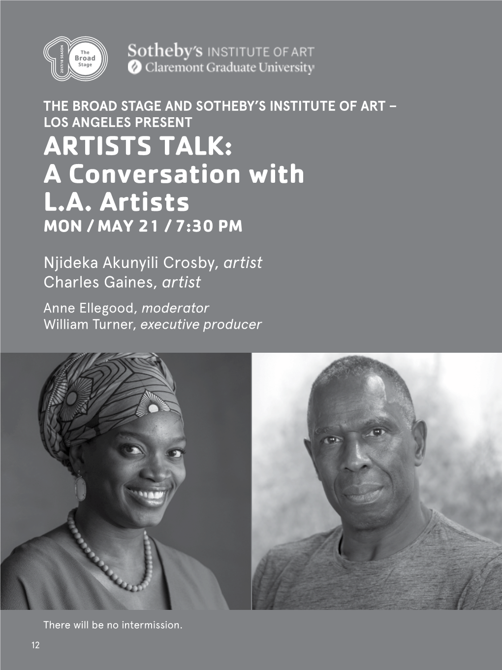 ARTISTS TALK: a Conversation with L.A