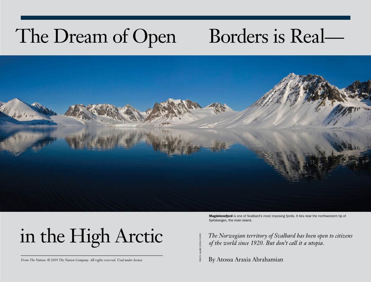 Svalbard: the Dream of Open Borders