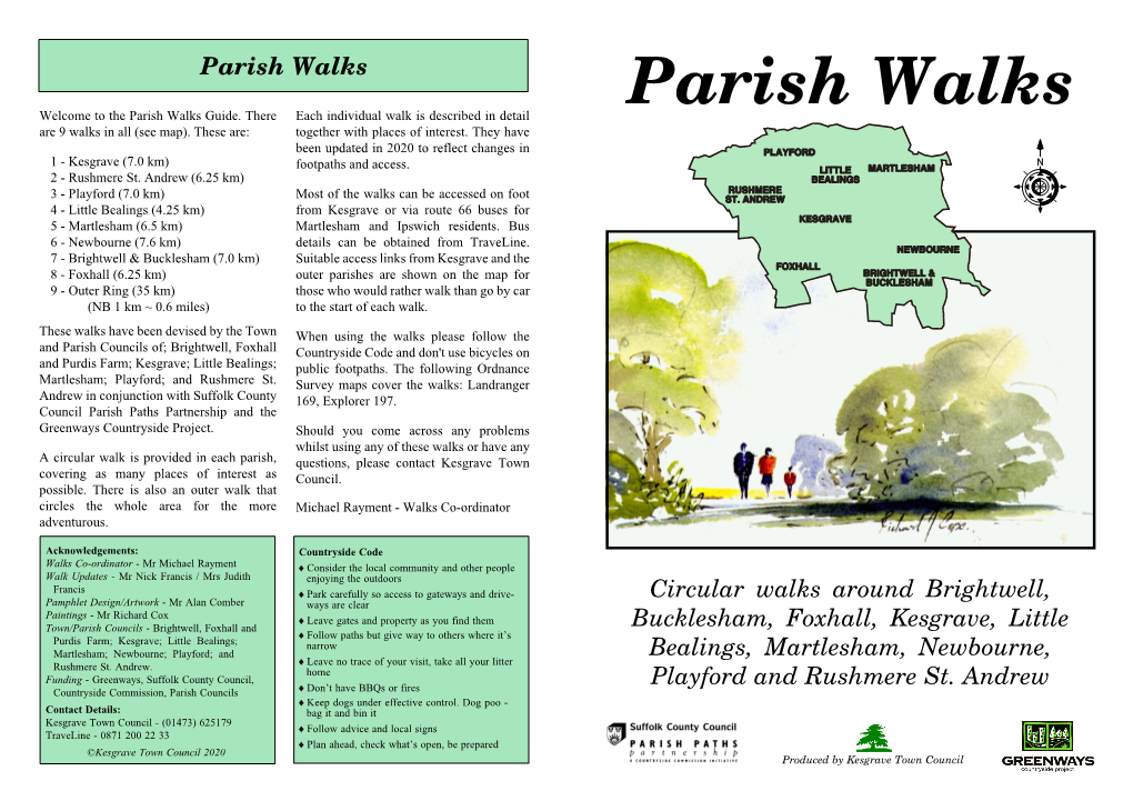 Parish Walks Parish Walks Welcome to the Parish Walks Guide