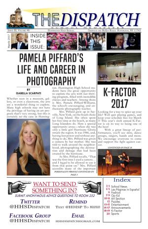 Pamela Piffard's Life and Career in Photography K