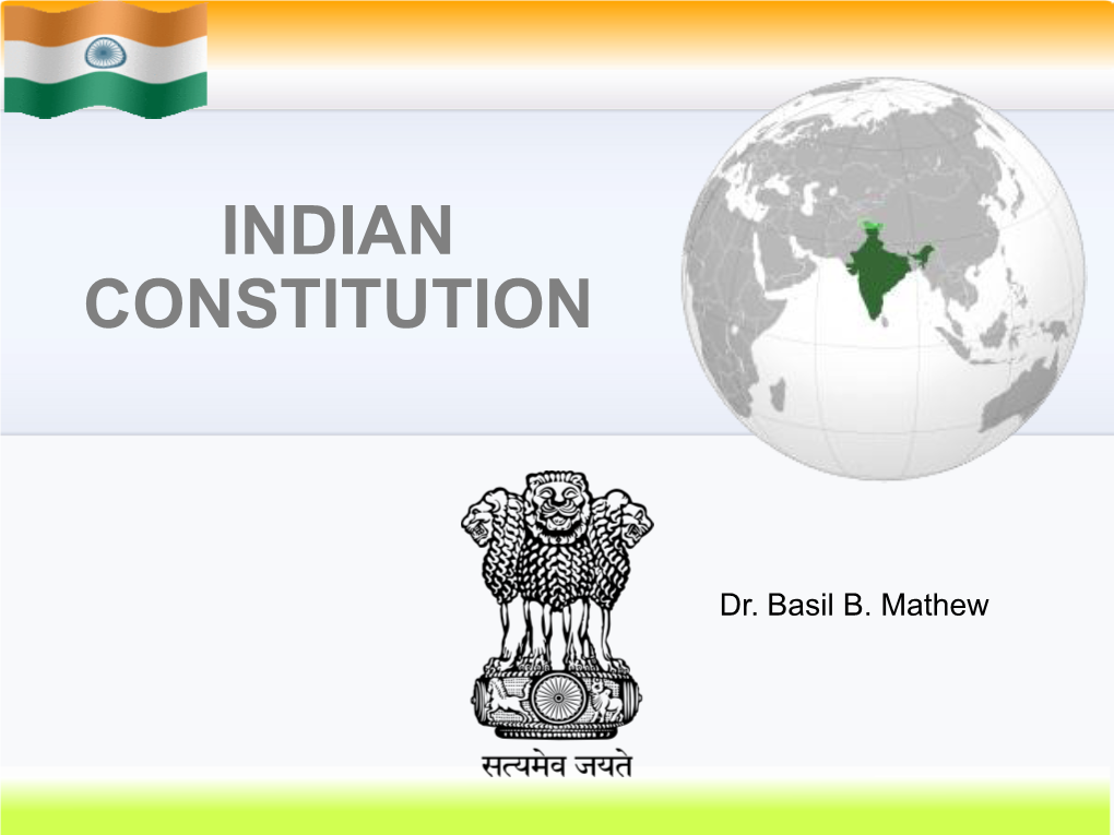 Indian Constitution