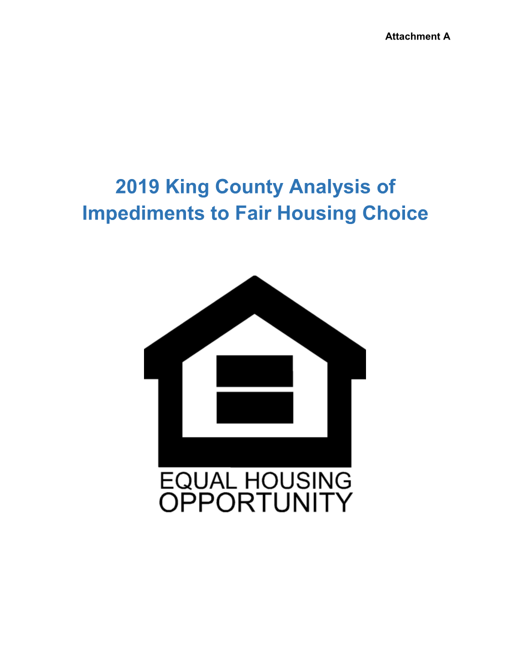 2019 King County Analysis of Impediments to Fair Housing Choice