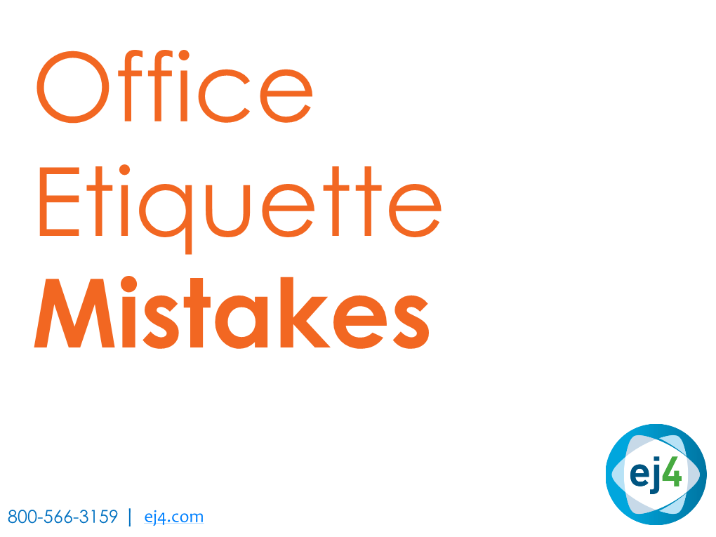 Office Etiquette Tips