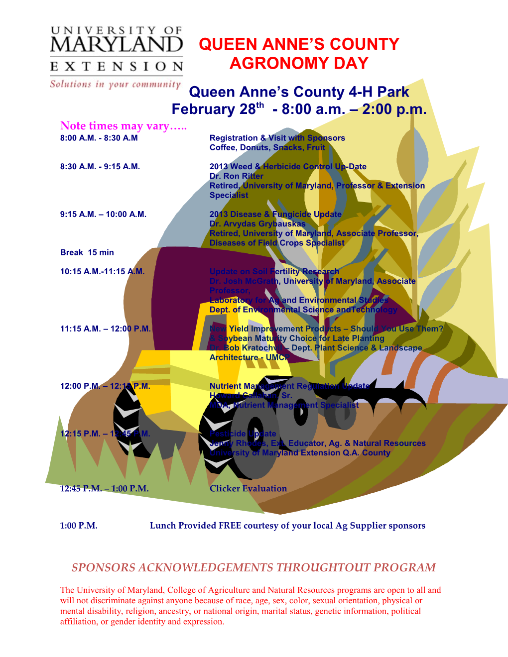 Queen Anne S County 4-H Park