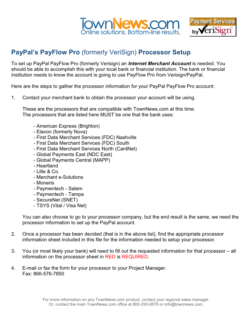 Paypal's Payflow