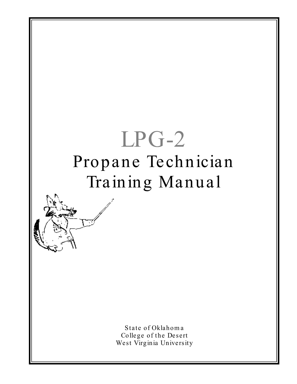 Propane Technician Training Manual