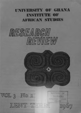 University of Ghana Institute of African Studies
