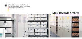 Download Our Brochure and Get More Information on the Stasi Records