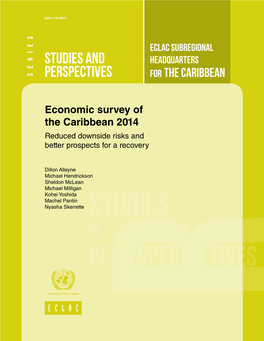 Economic Survey of the Caribbean 2014 Reduced Downside Risks and Better Prospects for a Recovery