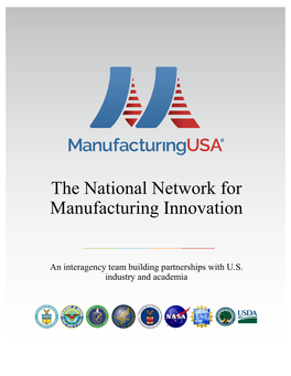 Manufacturing USA Overview Brochure