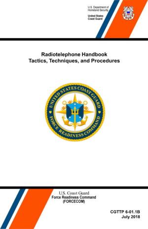 Radiotelephone Handbook Tactics, Techniques, and Procedures