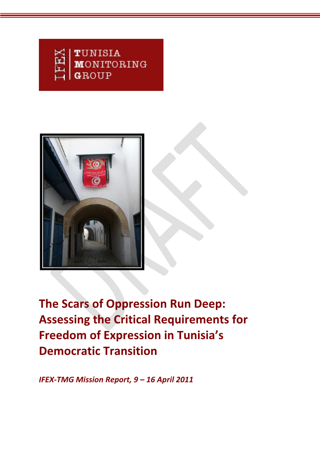 The Scars of Oppression Run Deep: Assessing the Critical Requirements for Freedom of Expression in Tunisia’S Democratic Transition