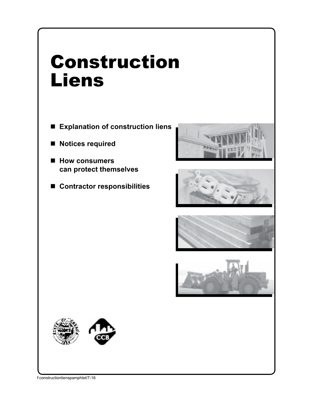 Construction Liens