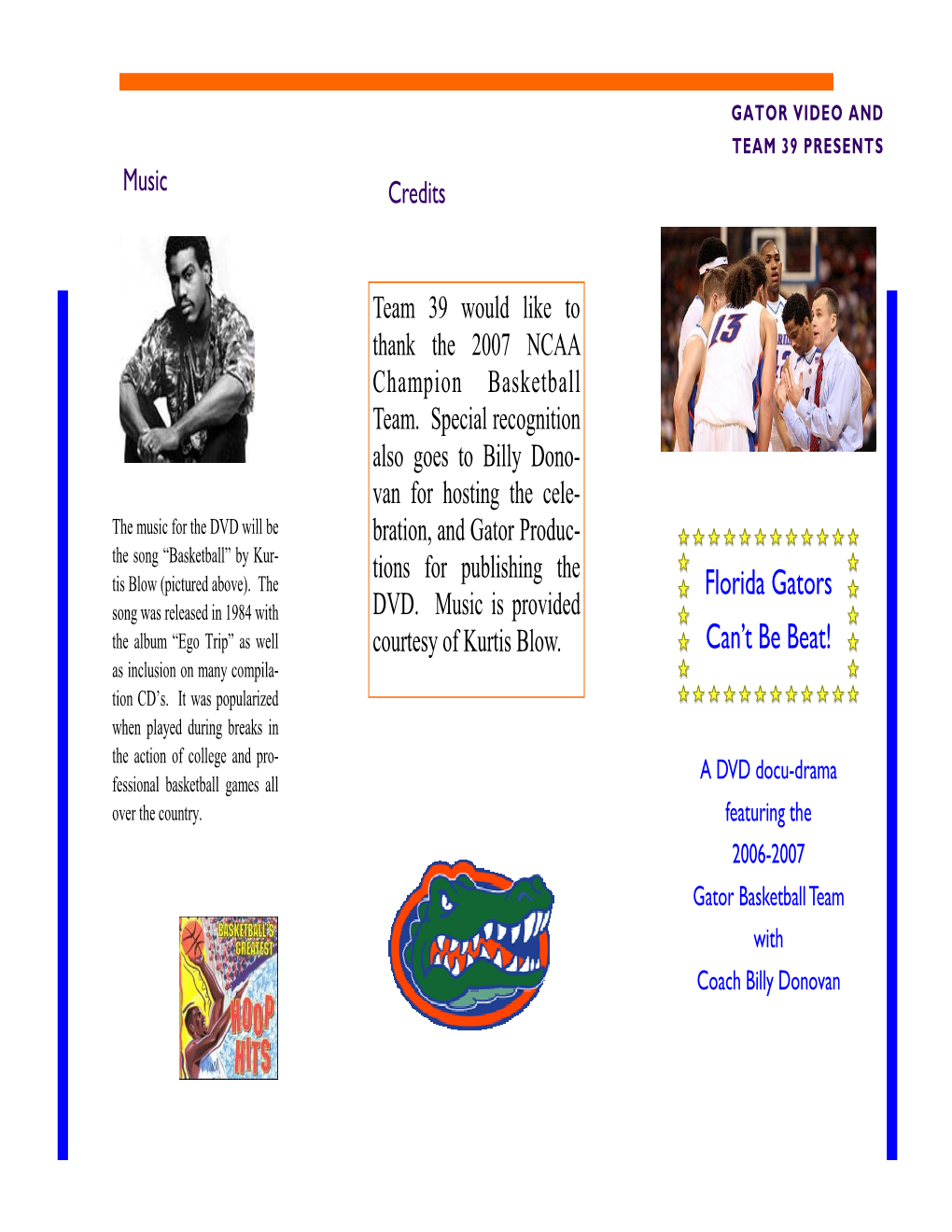 Gator Video Brochure Version 10 Final.Pub