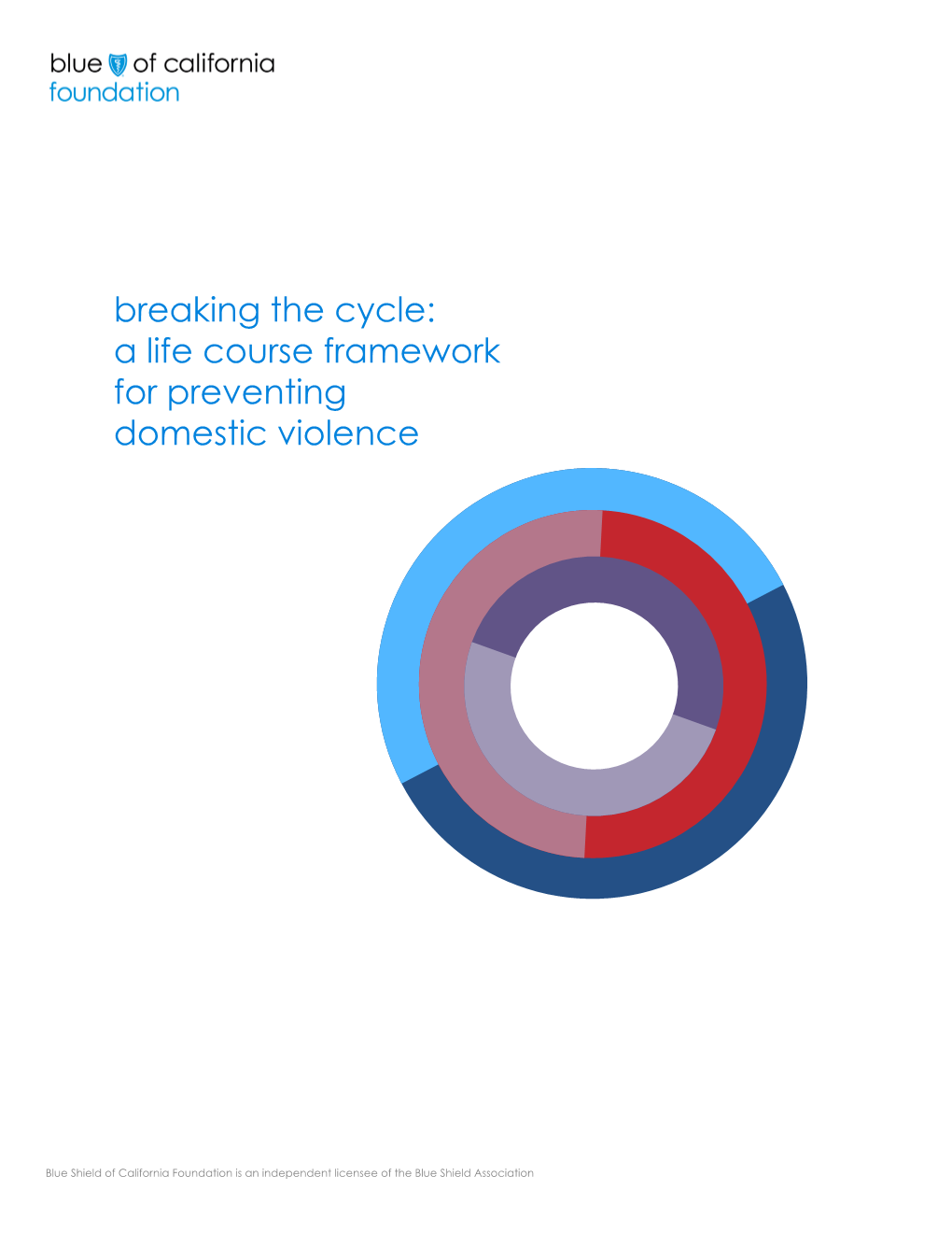 A Life Course Framework for Preventing Domestic Violence