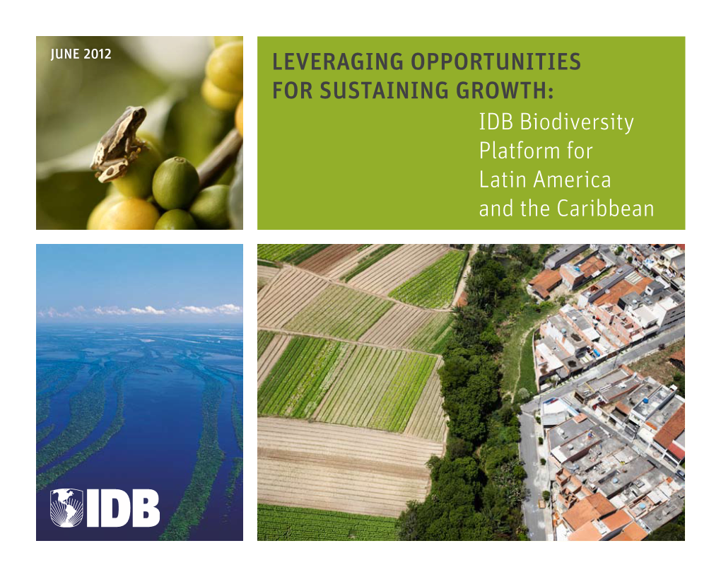 IDB Biodiversity Platform for Latin