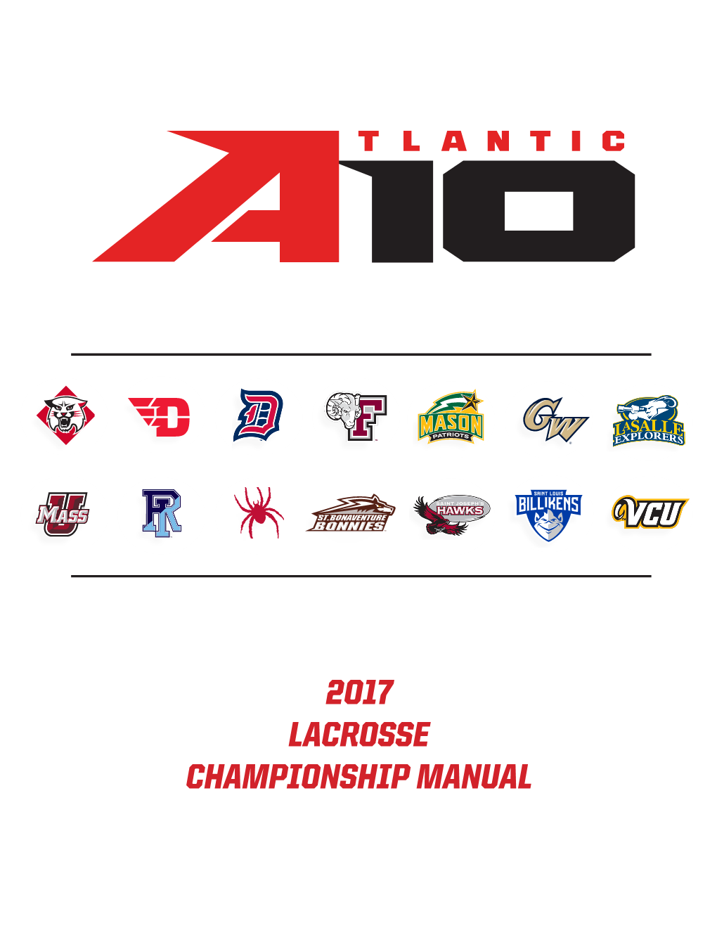 2017 Lacrosse Championship Manual Championship Personnel