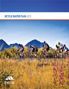 Bicycle Master Plan: 2012