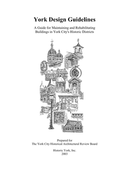 York City Design Guide