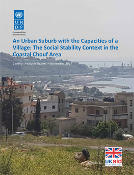 An Urban Suburb with the Capacities of a Village: the Social Stability Context in the Coastal Chouf Area