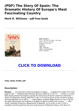 &lt;Fc9c72f&gt; (PDF) the Story of Spain: the Dramatic History of Europe's