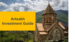 Investment Guide Republic of Artsakh – Country Overview