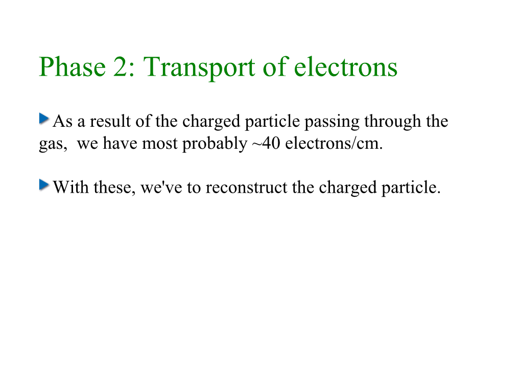 Phase 2: Transport of Electrons