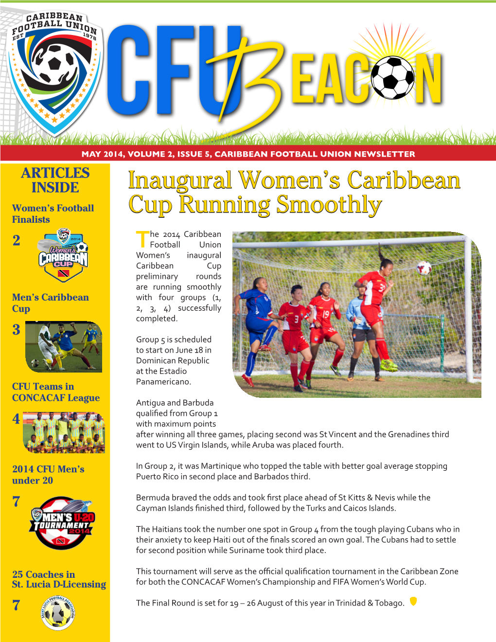 CFU Women's Caribbean Cup Groups 1