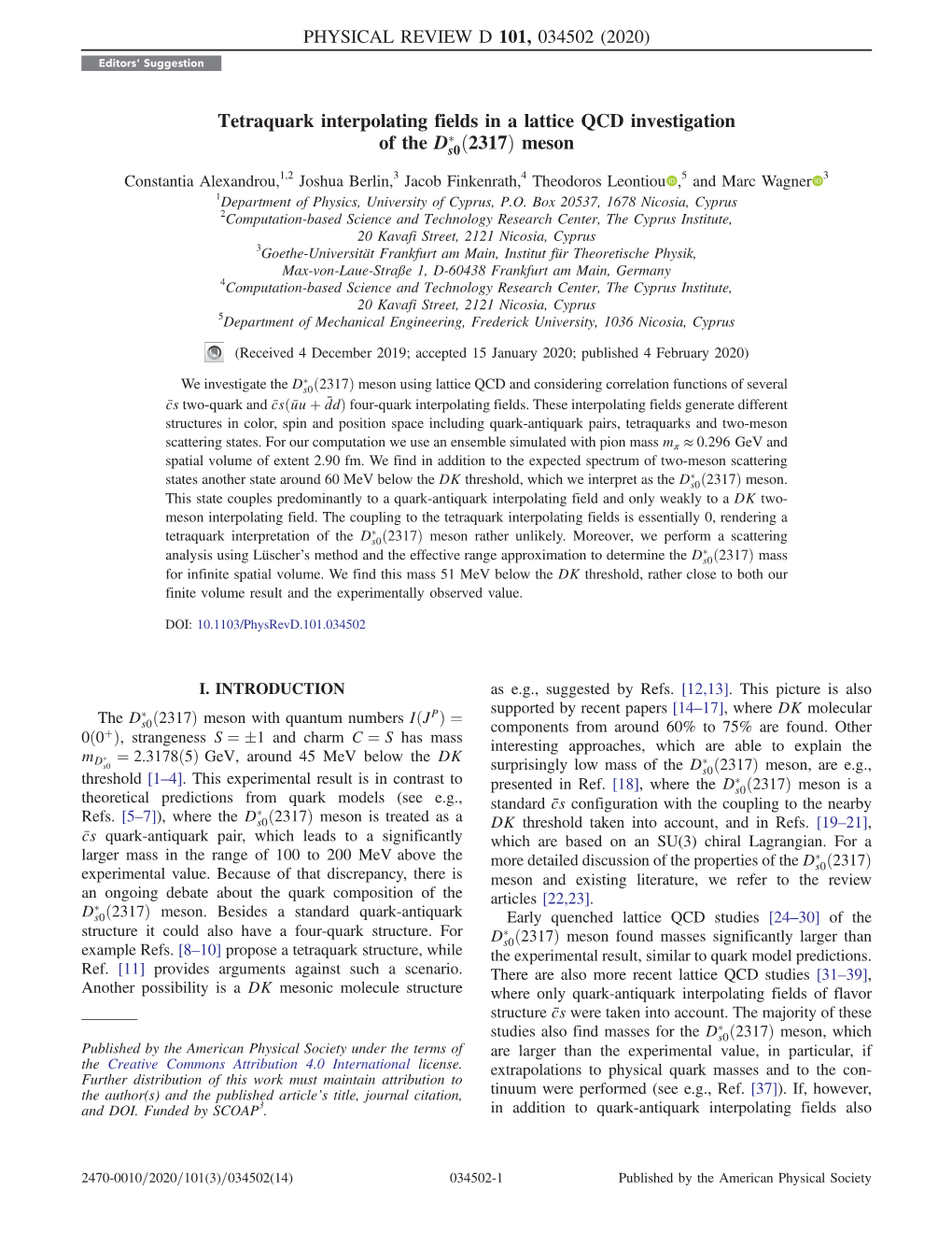 Tetraquark Interpolating Fields in a Lattice QCD Investigation of The