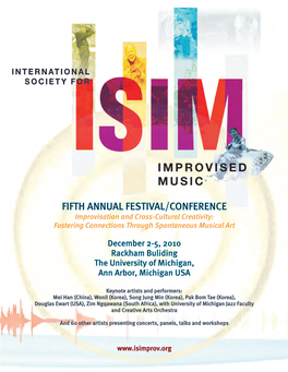 ISIM 2010 Program