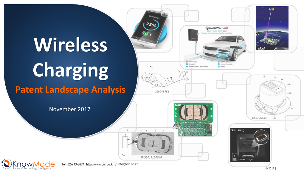 Wireless Charging Patents Mentioning Gan Power Device Market Position Vs IP Position KNOWMADE COMPANY PRESENTATION 232