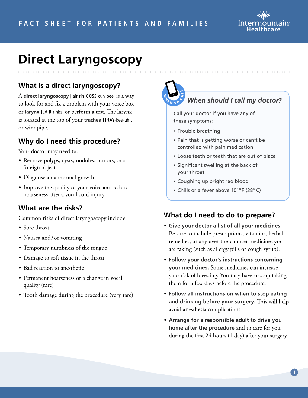 Direct Laryngoscopy