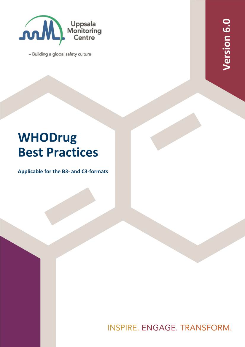 Whodrug Best Practices V