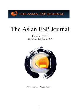 The Asian ESP Journal