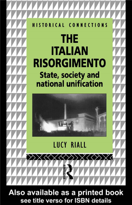 The Italian Risorgimento