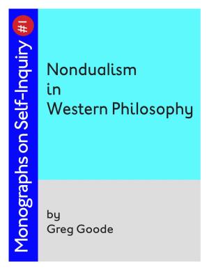 Nondualism in Western Philosophy