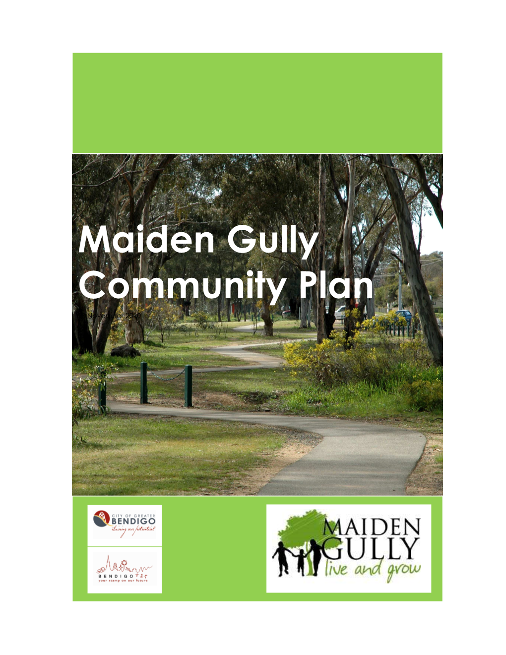 Maiden Gully Community Plan 28 November 2010