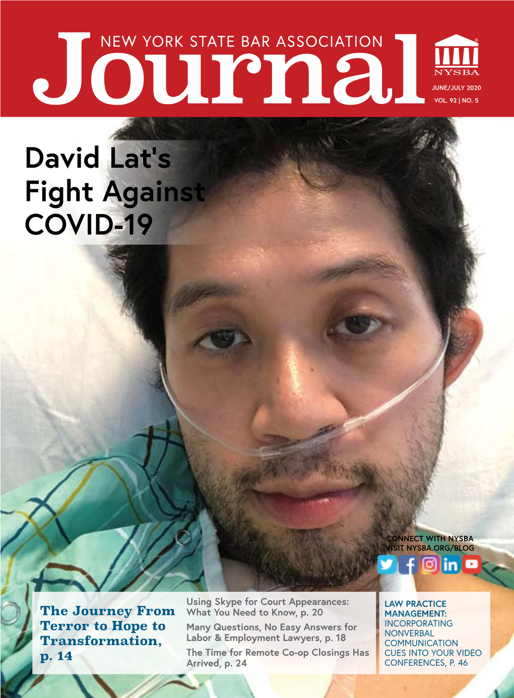 David Lat's Fight Against COVID-19