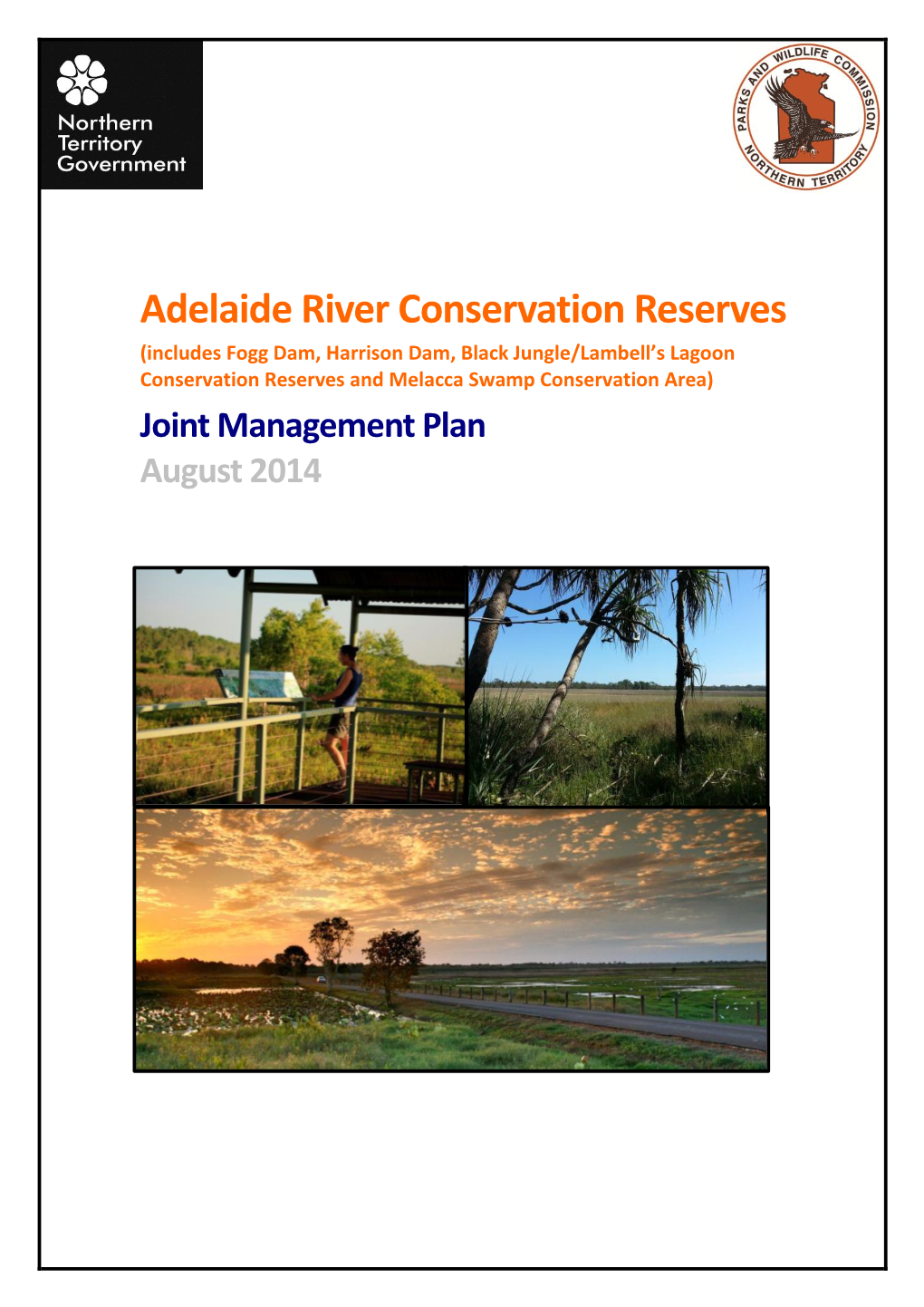 Adelaide River Conservation Reserves Joint Management Plan