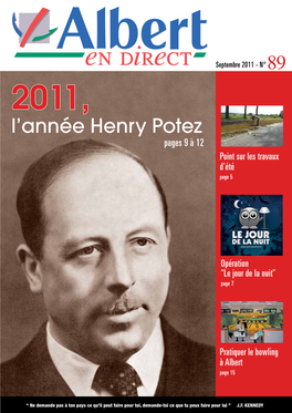 89 L'année Henry Potez