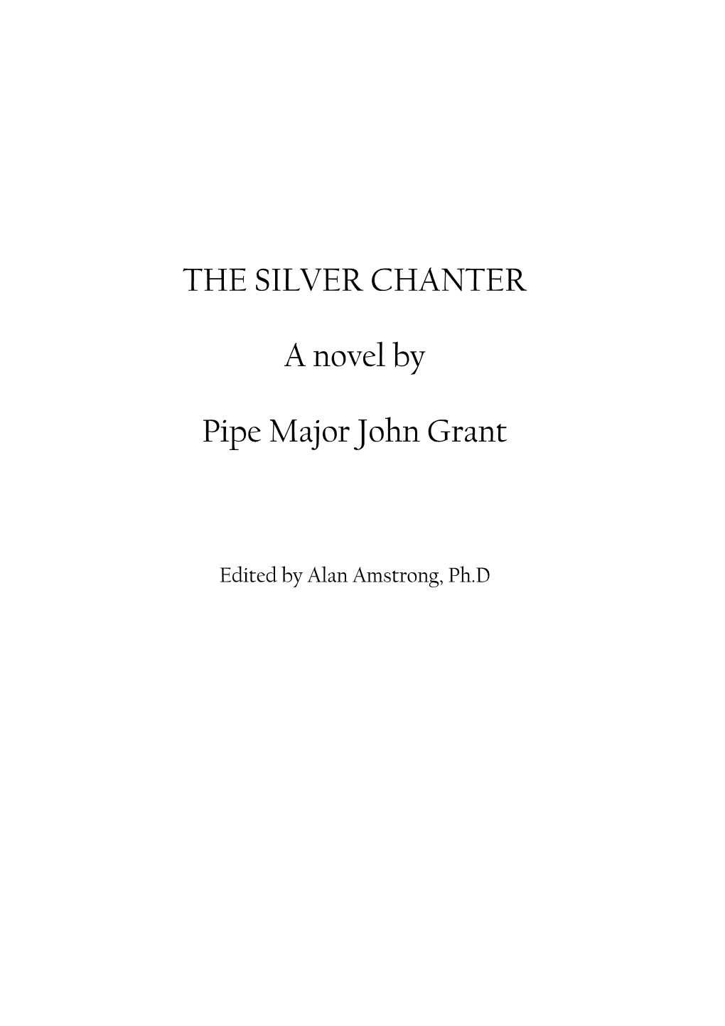 The Silver Chanter