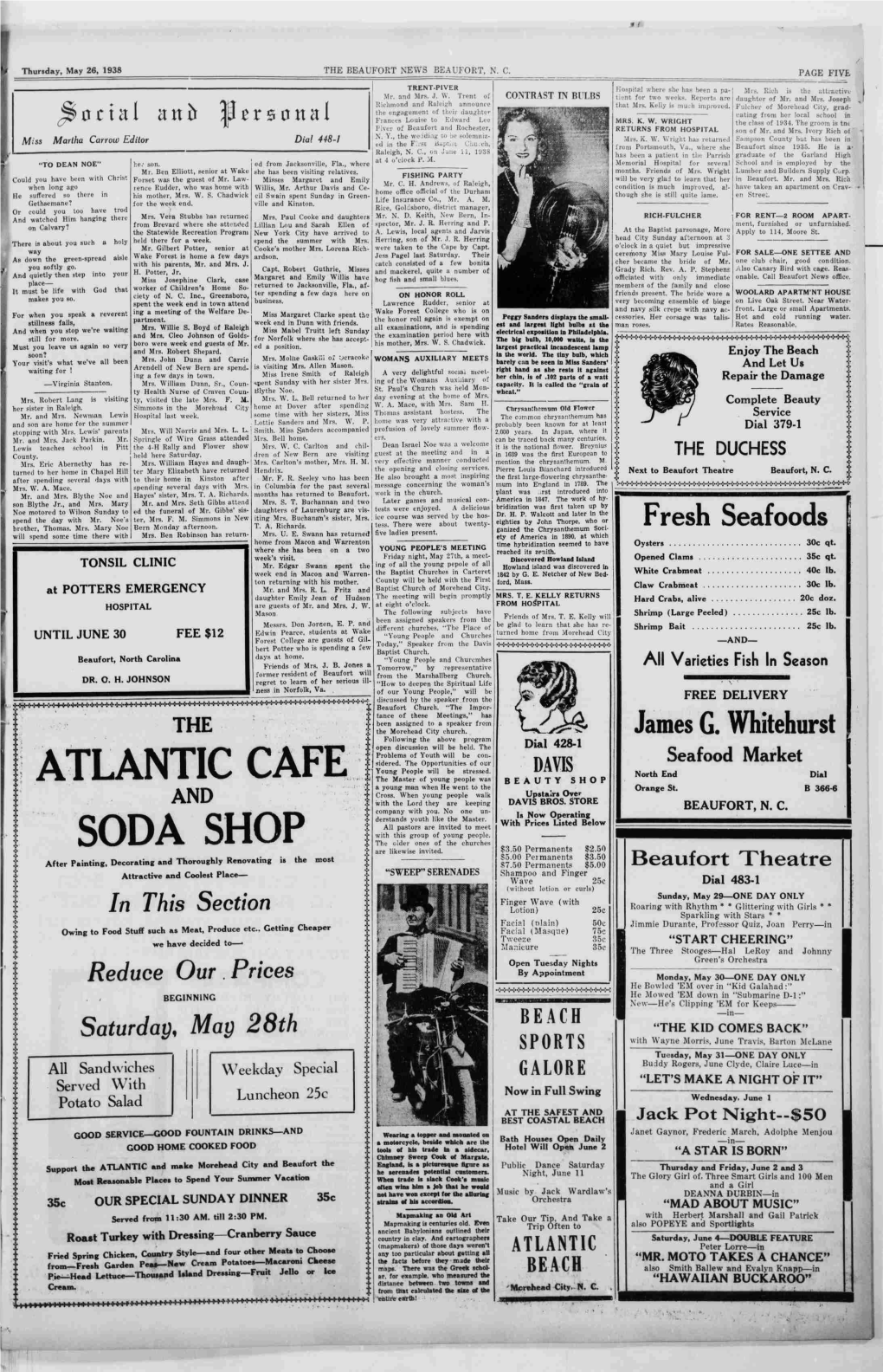 Atlantic Cafe! Soda Shop