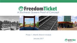 Freedom Ticket: Atlantic Branch Analysis
