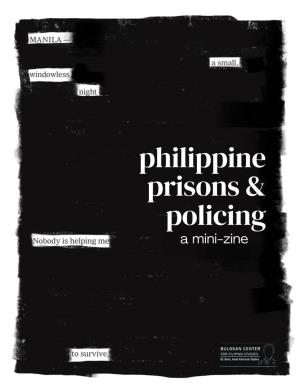 Philippine Prisons & Policing