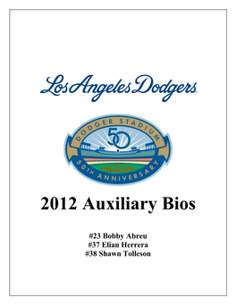 06-19-2012 Dodgers Supplemental Bios