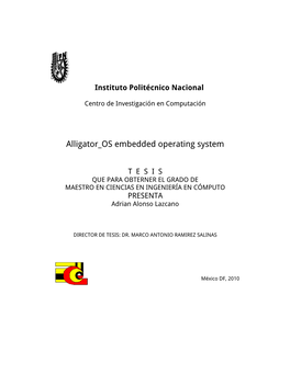 Alligator OS Embedded Operating System